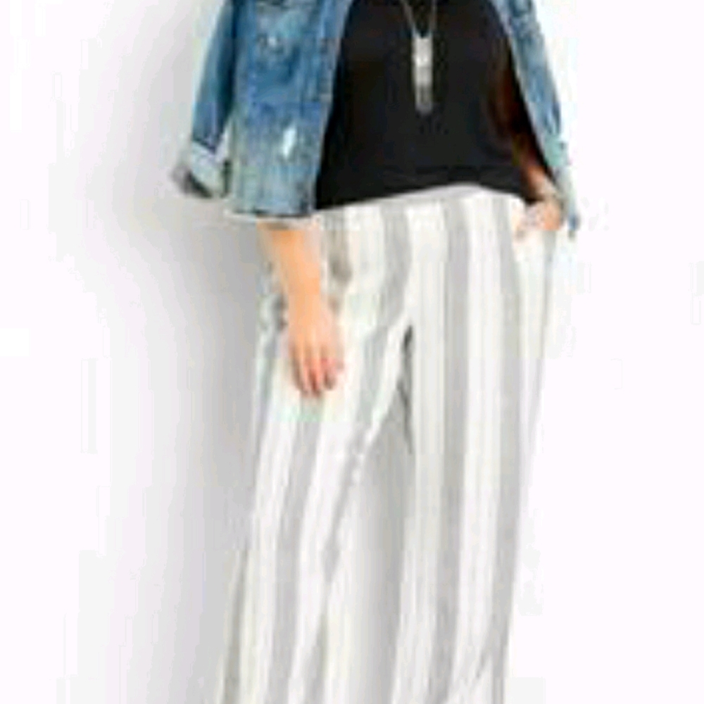 Maurices wide leg linen pants